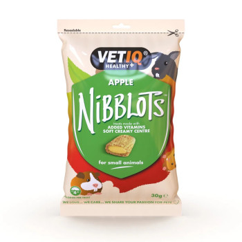 Nibblots For Small Animals - Apple 30g