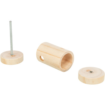 Wooden snack roll toy